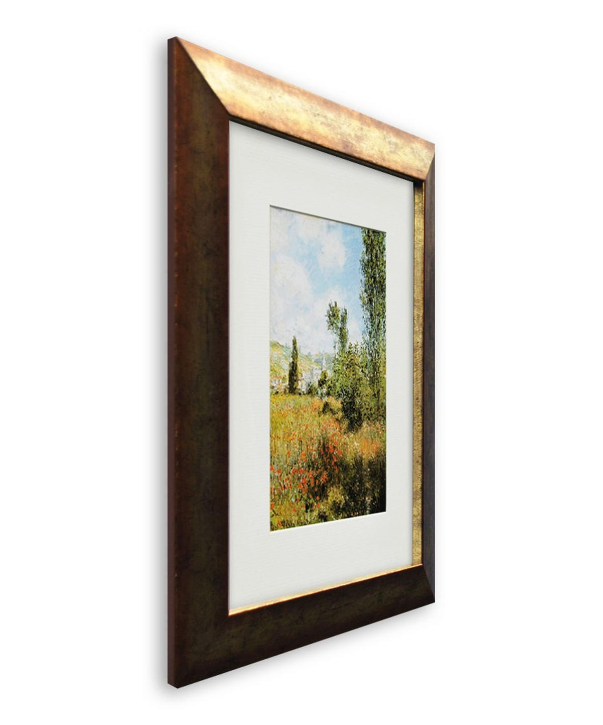 BILD gerahmt 30x35 cm Claude Monet „Ile Saint-Martin II“ - Beige, Holz (33/40cm) - artissimo