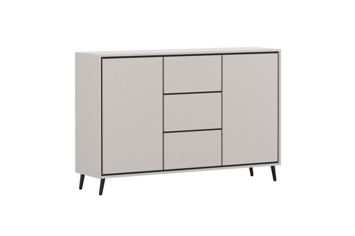 KOMMODE FRESSO 2D3S 150/100/40 cm in Kaschmir - Kaschmir, Holzwerkstoff (150/100/40cm) - Deine Möbel 24