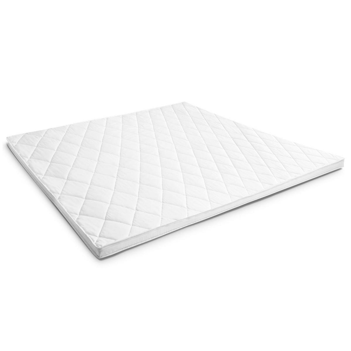 TOPPER T6 180x200 cm - Weiß, Textil (180/200cm) - Matratzen Discount