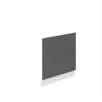 FRONTBLENDE für Geschirrspüler PO 60 cm, ohne Griff, Silber matt - Silberfarben, Holz (60/57/1.6cm) - B BELINI GROUP