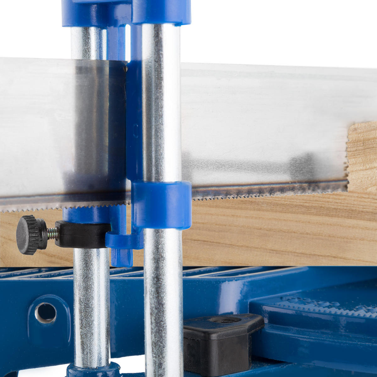 GEHRUNGSSÄGE, für Holz, Kunststoff und Aluminium,blau - Blau, Metall (63/64/26cm) - tectake