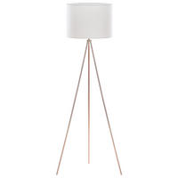 STEHLAMPE Vistula 55/55/148 cm - Weiß, Metall (55/55/148cm) - Beliani