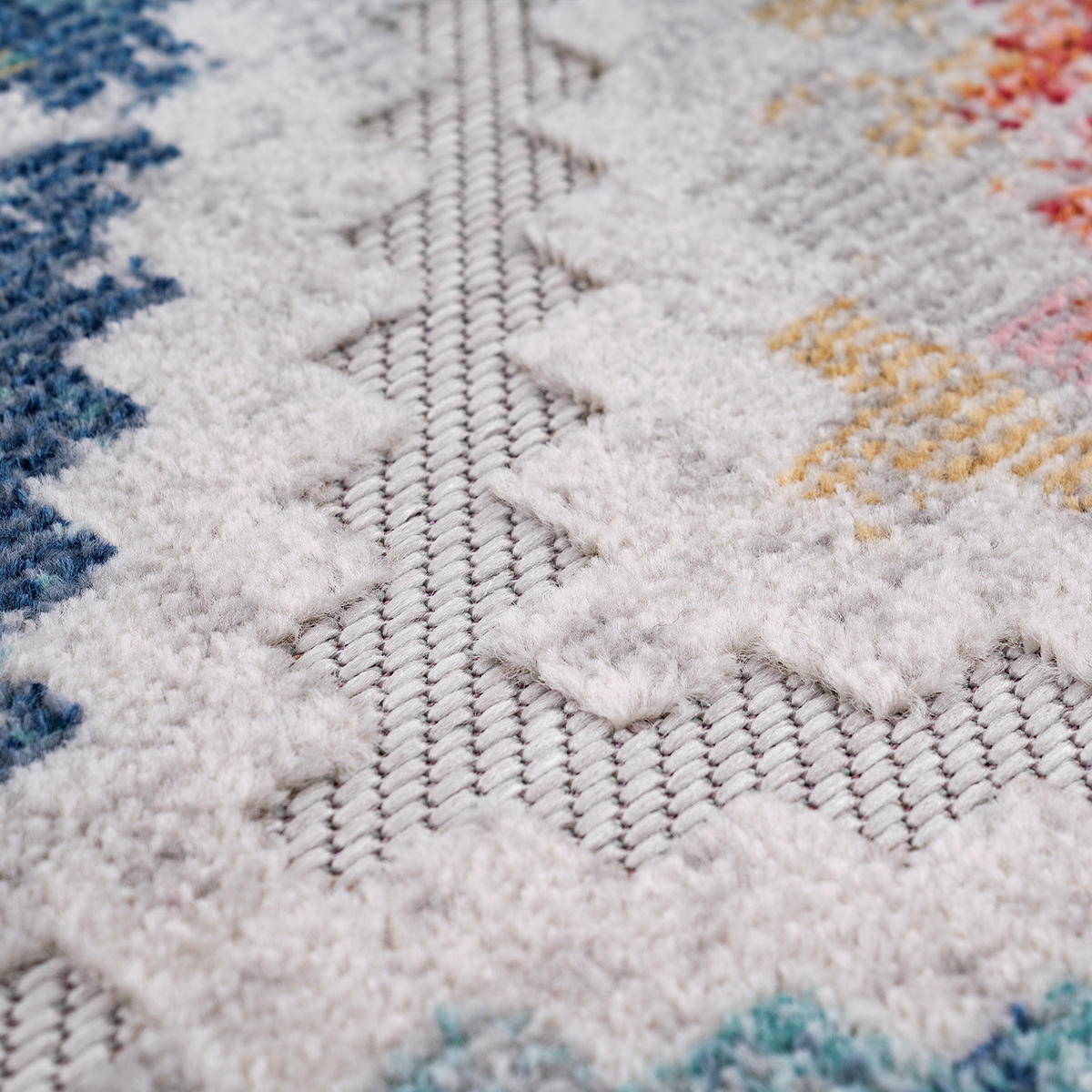 OUTDOORTEPPICH 80/150 cm Fusion 762 - Multicolor, Textil (80/150cm) - Paco Home