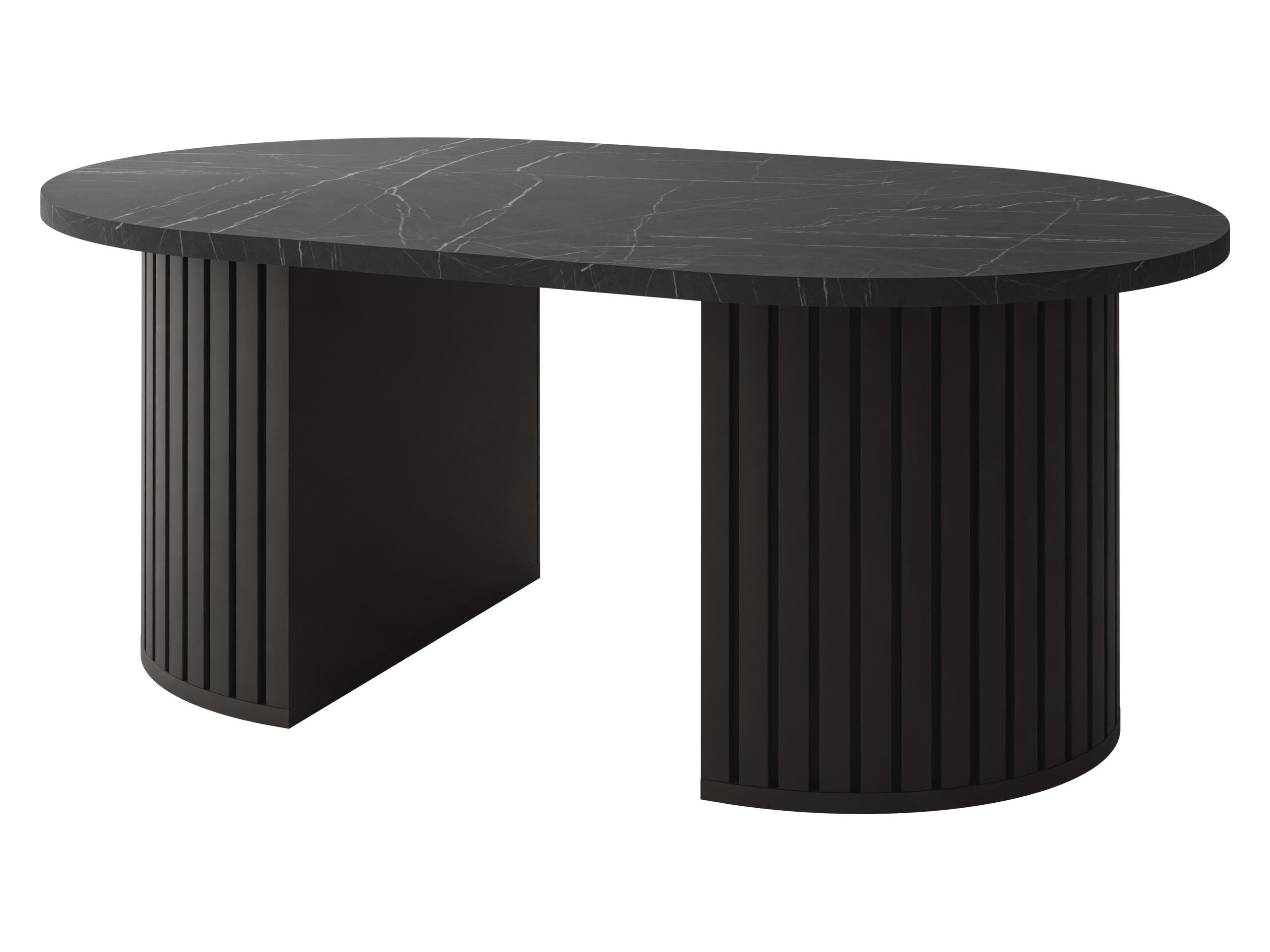 COUCHTISCH Wotkon - Schwarz, Holzwerkstoff (65/110/43cm) - MIRJAN24