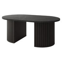 COUCHTISCH Wotkon - Schwarz, Holzwerkstoff (65/110/43cm) - MIRJAN24