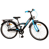 KINDERFAHRRAD Thornbike - Jungen - Rücktritt + Handbremse - 24 Zoll - Blau - Blau, Metall (61cm) - TPFSports