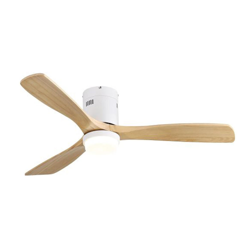 ComfortXL Deckenventilator Weiß 132x30x132 cm
