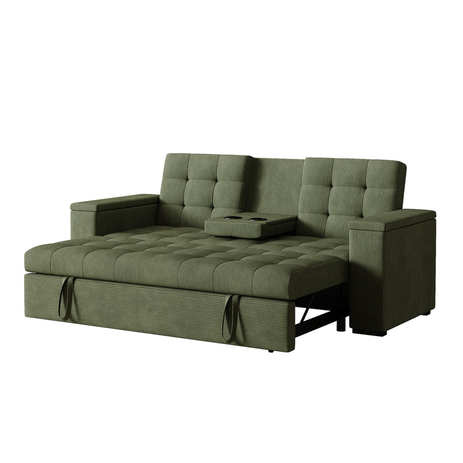 Concept Usine Schlafsofa Grün 208x84x102 cm
