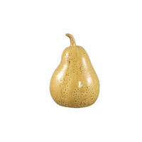 SKULPTUR Sydny Gelb 13.5/13.5/19cm - Gelb, Keramik (13.5/19/13.5cm) - PTMD Collection
