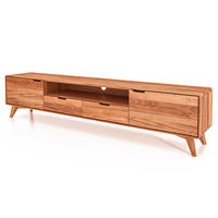 GREG HIFI-SCHRANK Kernbuche - Kernbuche, Holz (220/48/40cm) - byoak
