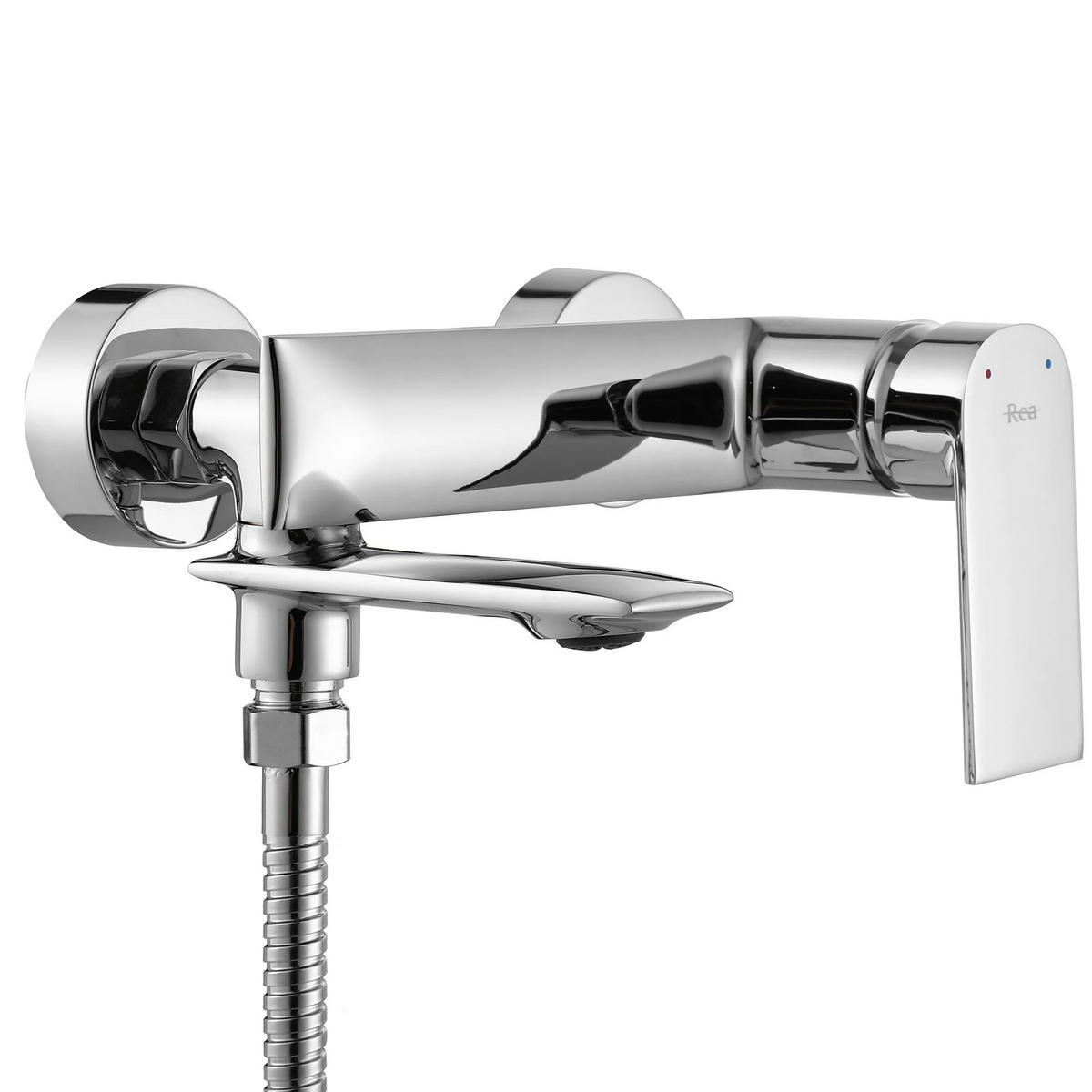 WANNENARMATUR Rea Veneta Chrome - Chromfarben, Metall (19/11/16.5cm) - REA