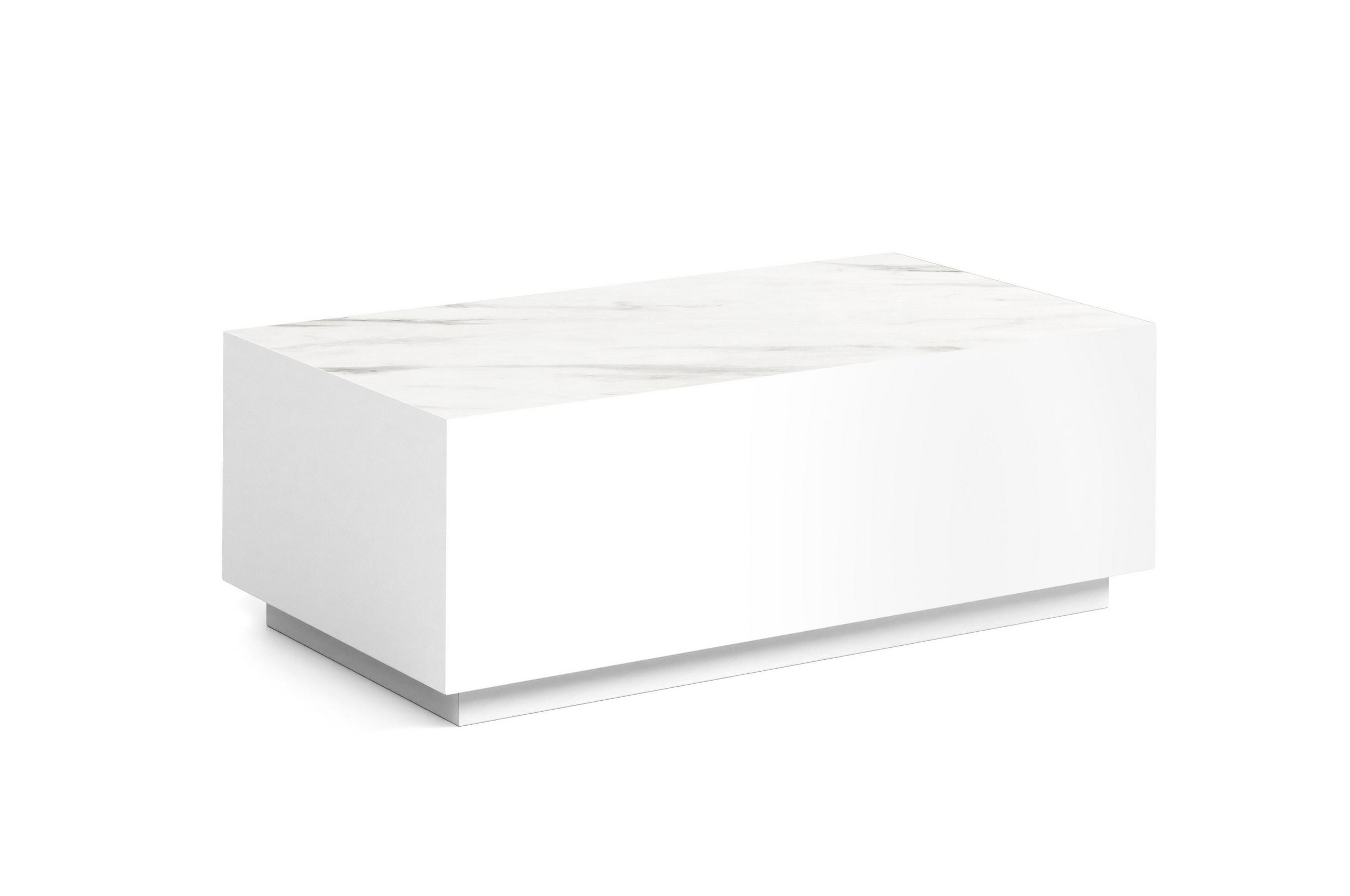 COUCHTISCH MORISS - Multicolor/Weiß, Holzwerkstoff (55/100/36cm) - Meblini