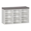 SCHUHBANK Samuel farbe Weiß - Weiß, Holzwerkstoff (81/50/31cm) - VS Venta-stock