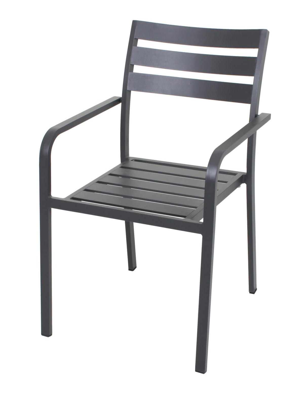 GARTEN-SITZGRUPPE Ella 9-teilig Gartenmöbel-Set - Grau, Kunststoff - DELUKE