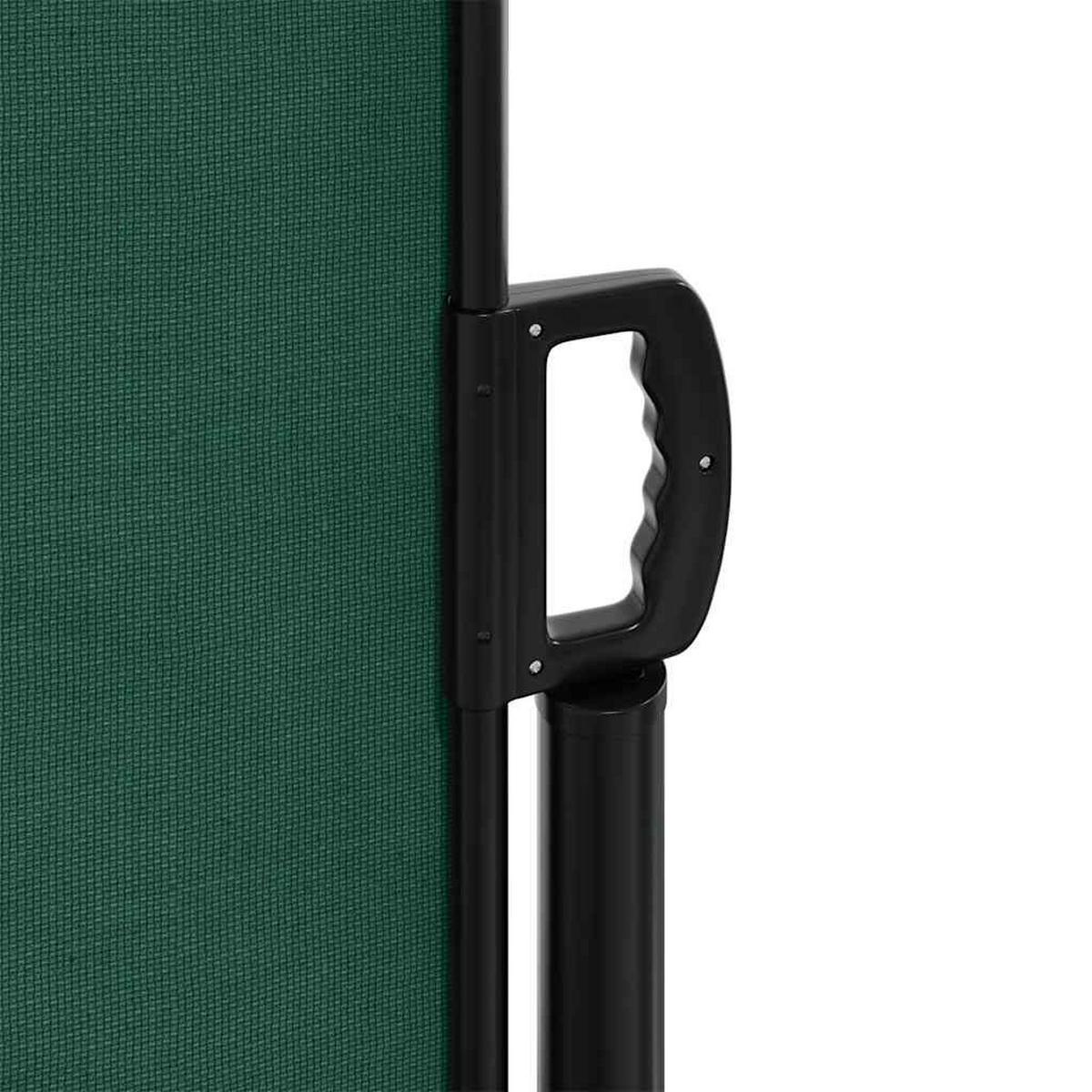 SEITENMARKISE Ausziehbar Dunkelgrün 100/300 Cm - Grün, Textil (100/300cm) - vidaXL