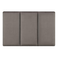 KOPFPOLSTER-SET 3 TLG. Carpino - Dunkelgrau, Textil (3/30/60cm) - [neu.haus]