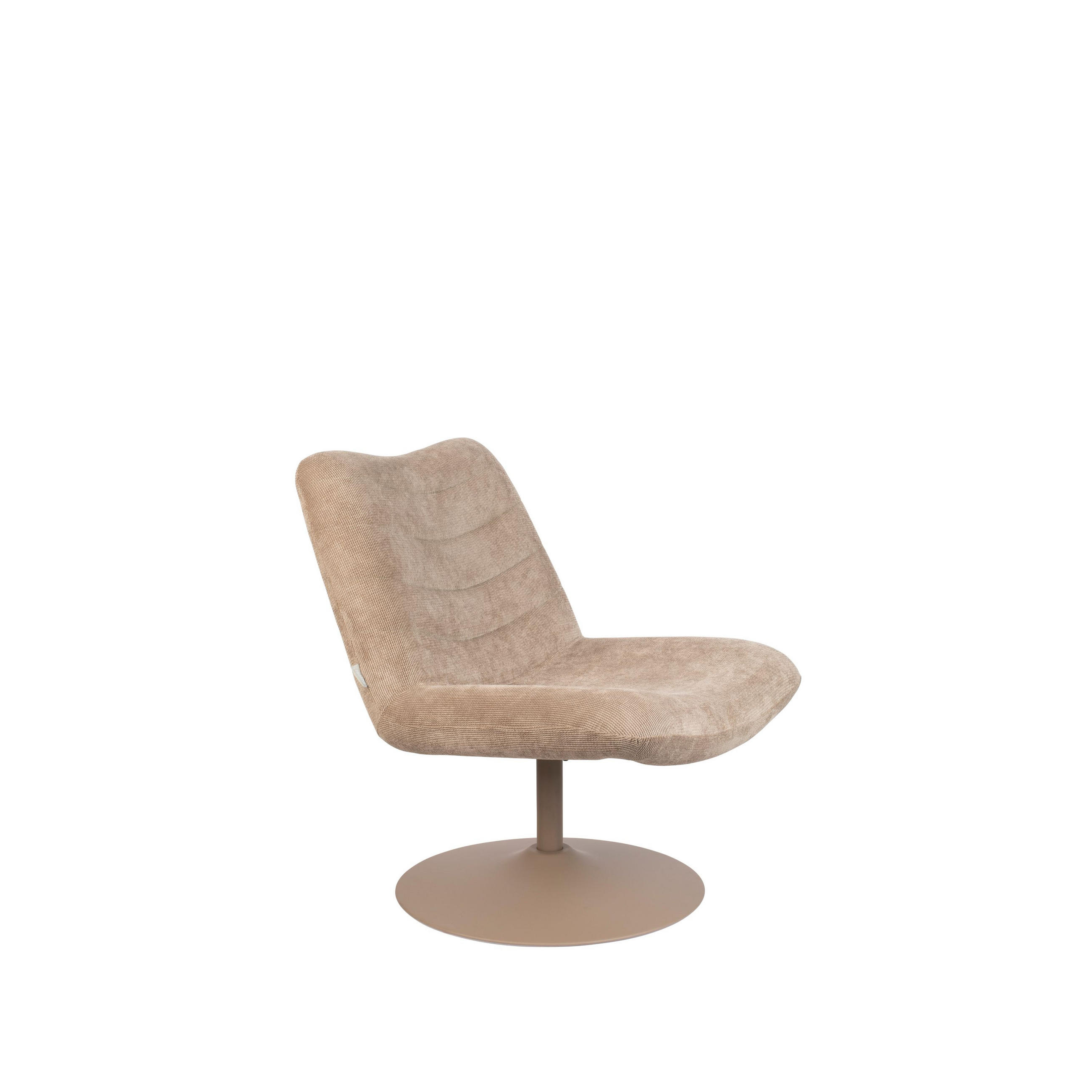 SESSEL Bubba Beige - Beige, Textil (67/85/81cm) - Zuiver