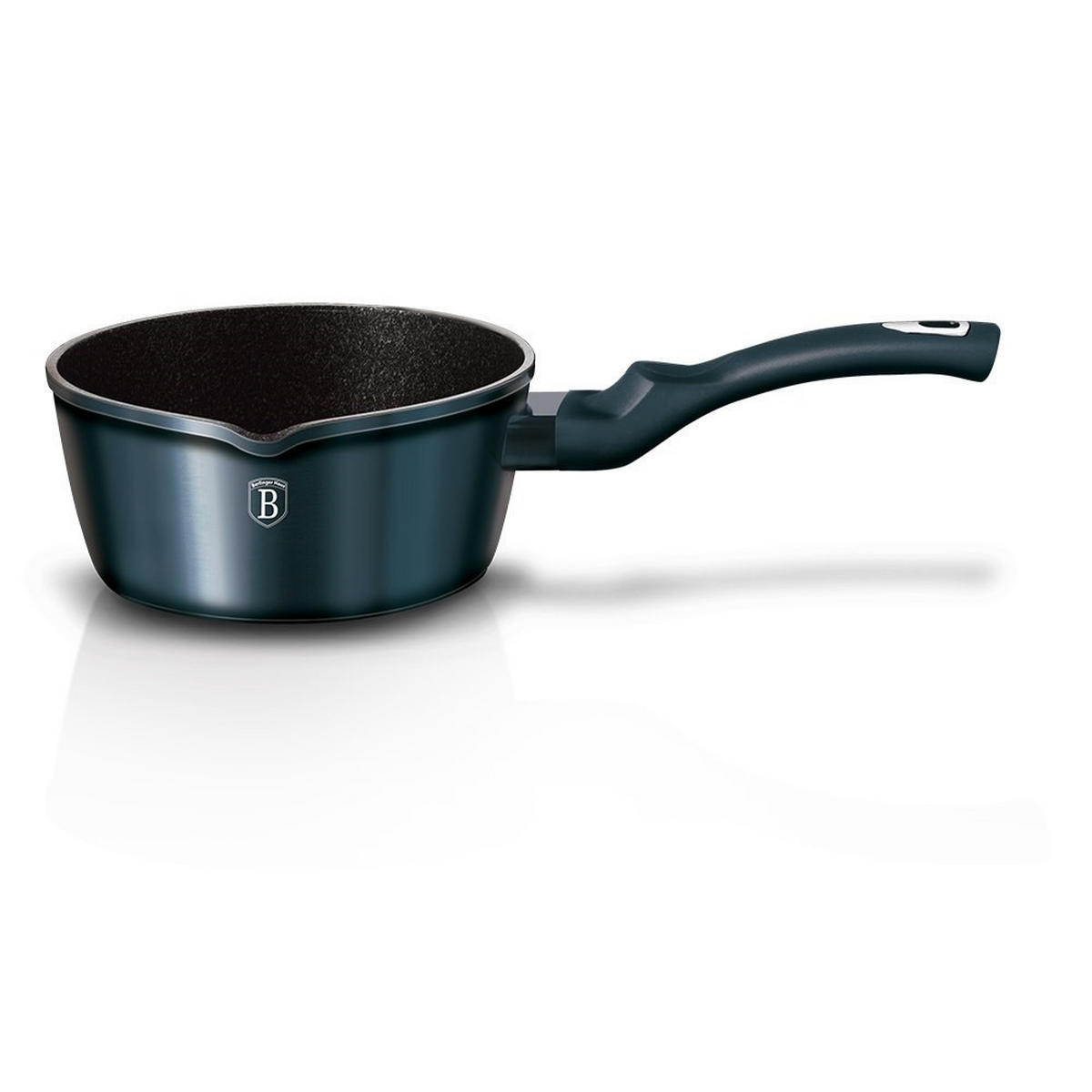 STIELTOPF Blau 16/16/5 cm BH1874 - Blau, Metall (16cm) - Berlinger Haus