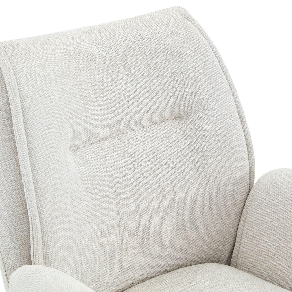 ESSZIMMERSTÜHLE LIRA 2er-Set cremeweiß - Creme, Textil (65/88/64cm) - IDIMEX