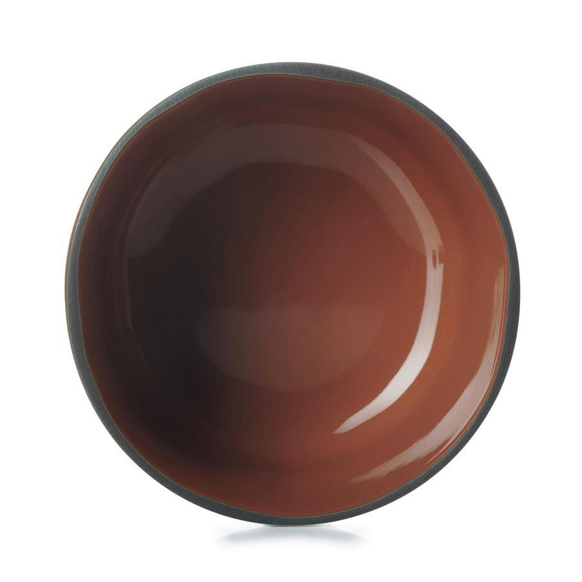 SCHÜSSEL CARACTERE 44 cl Zimt - Braun, Keramik (11cm) - Revol Porcelaine France
