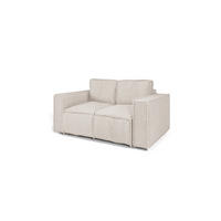 SOFA 2-sitzer Vajana - Creme, Holzwerkstoff/Textil (150/86/102cm) - Fun Möbel