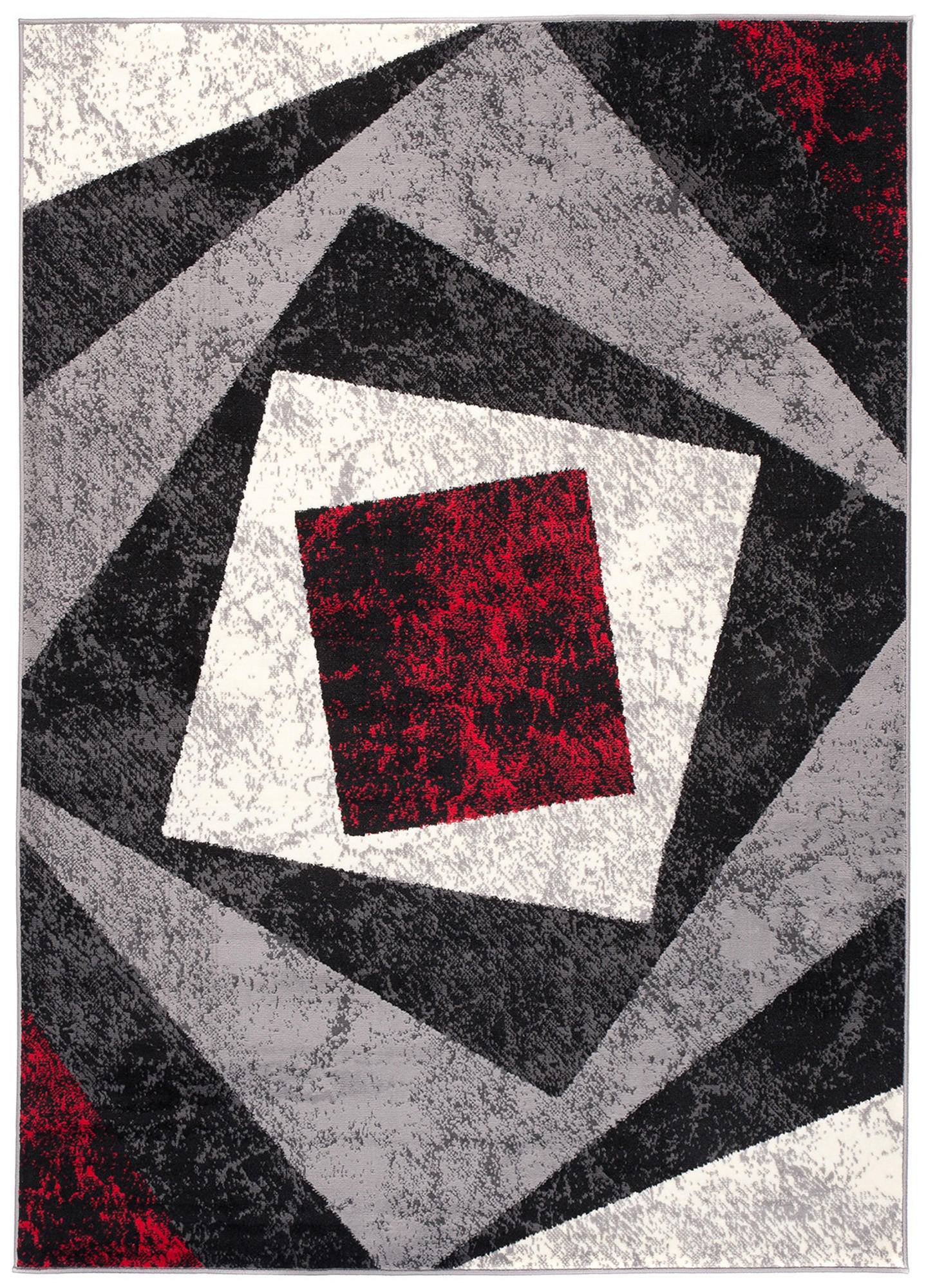 Tapiso Teppich Rot 120x170 cm