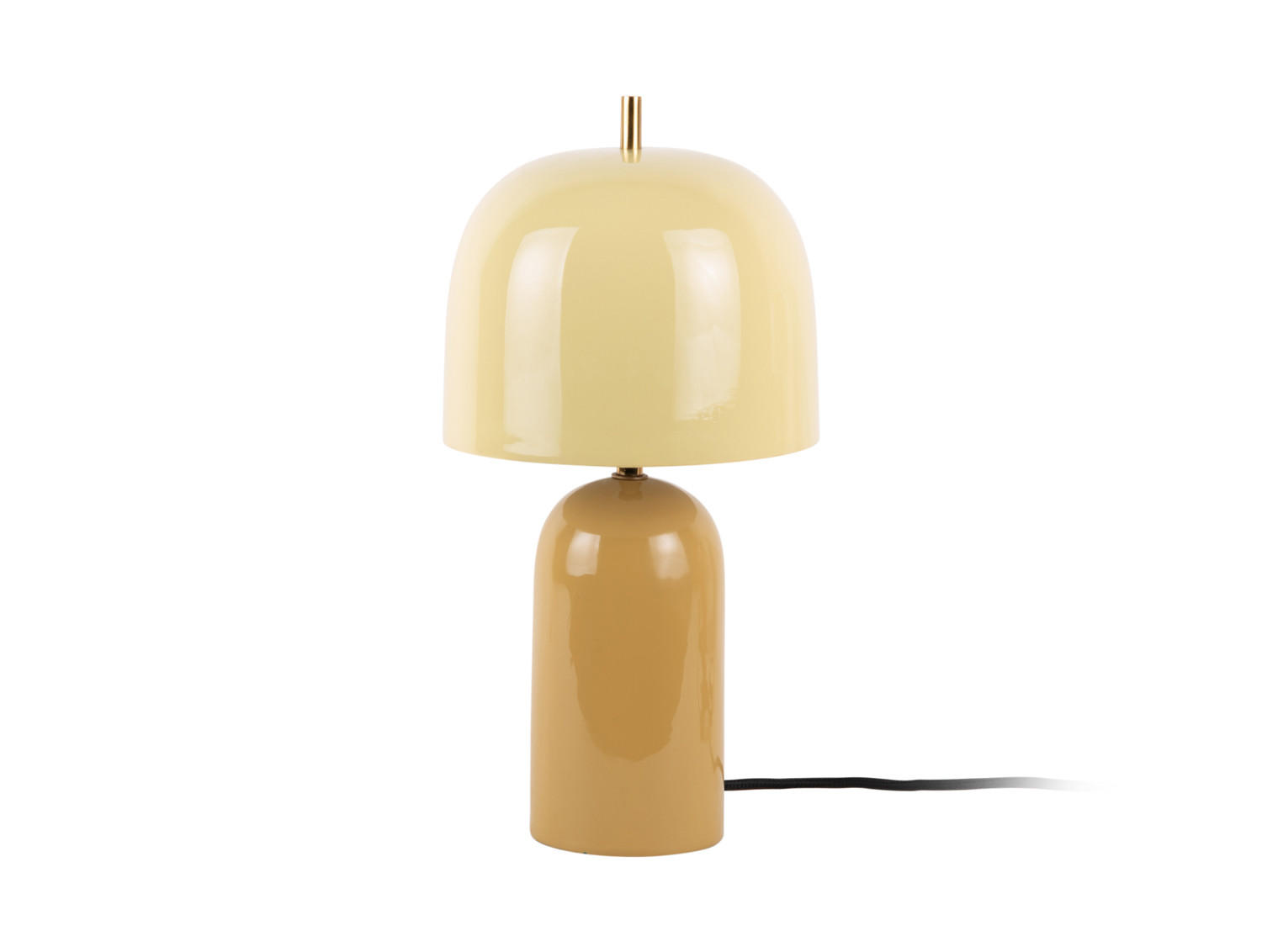 TISCHLAMPE Rico 20/20/43 cm - Gelb, Metall (20/20/43cm) - Leitmotiv