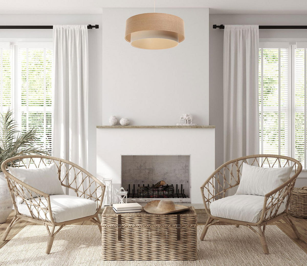 HÄNGELEUCHTE Beige 60/20 cm - Beige, Kunststoff (60/1.2/20cm) - ONZENO