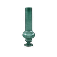 VASE Keala Grün 13.5/13.5/40cm - Grün, Glas (40cm) - PTMD Collection