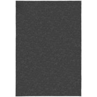 TEPPICH samtweich Uni-Muster 100% recycelt umweltfreundlich TUMMEL, Anthrazit 80x150 cm - Anthrazit, Textil (80/150cm) - KADIMA DESIGN
