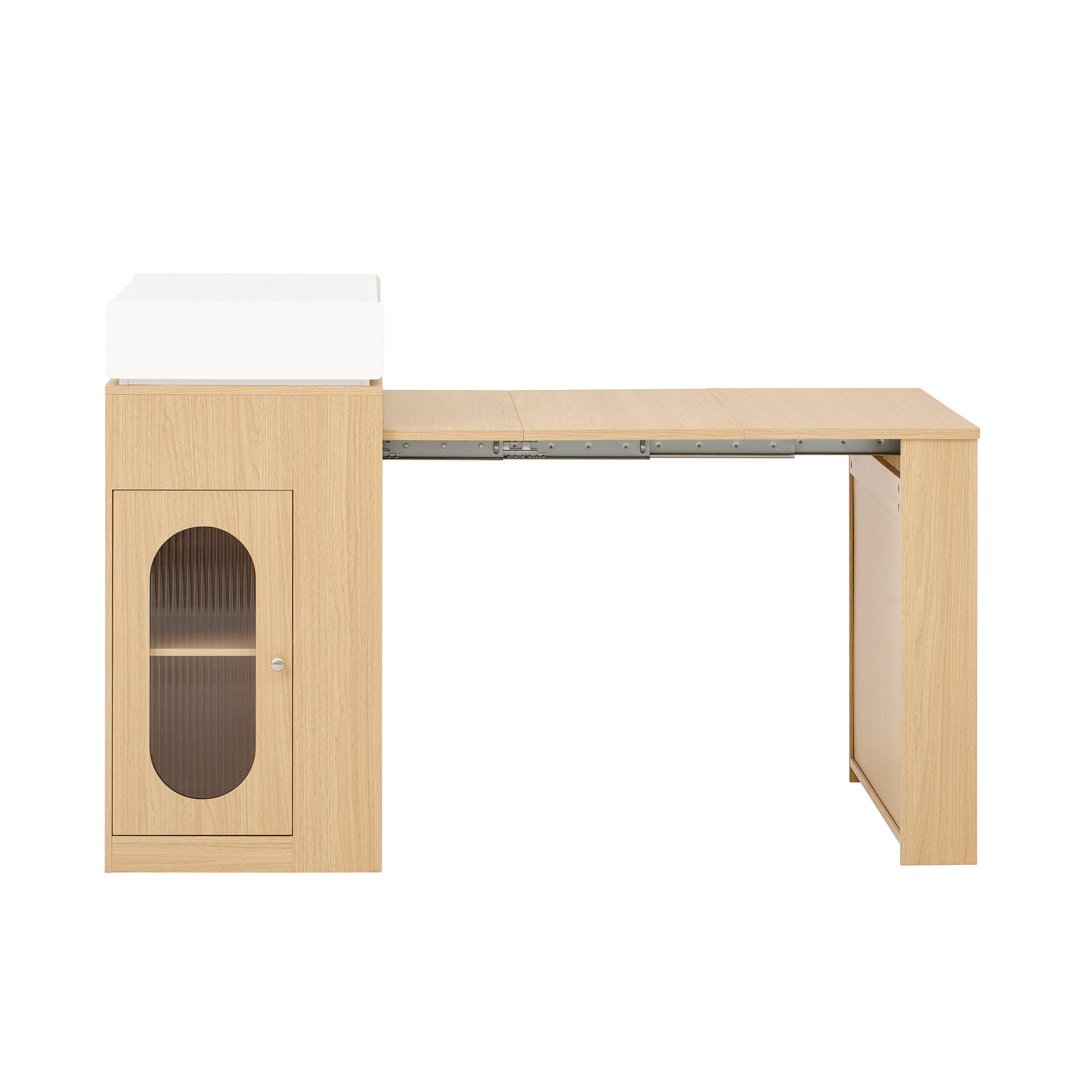 Pangivo Ausziehtisch Natur 83x96x46 cm