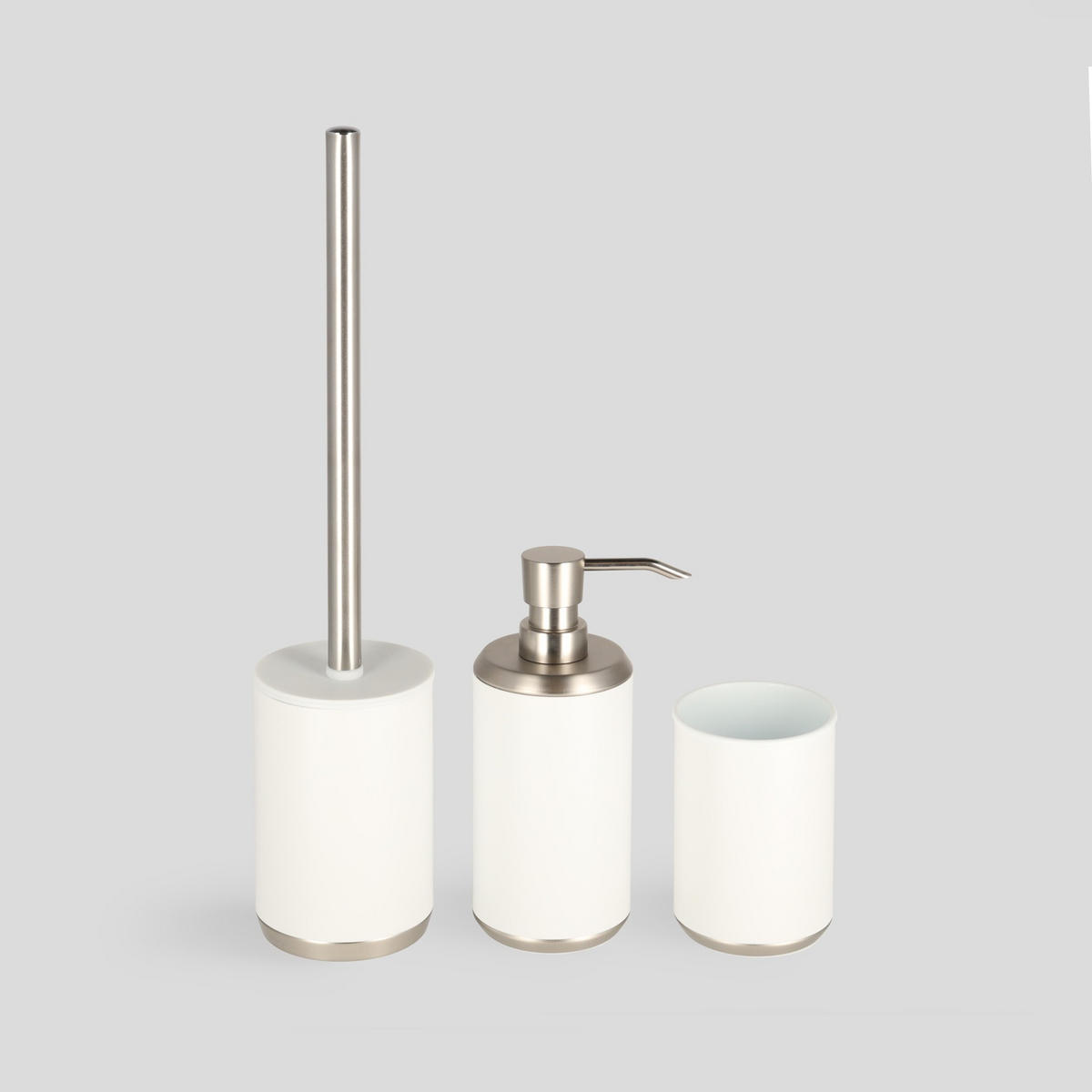 TOILETTENBÜRSTE Lonar - Weiß, Kunststoff (8.5/38.5/8.5cm) - home&you