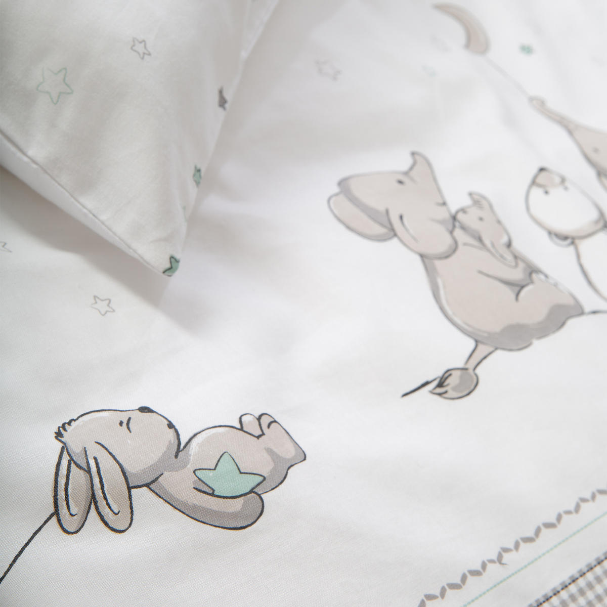 KINDERBETTWÄSCHE Sternenzauber 80 x 80 cm - Taupe, Textil (80/80cm) - Roba