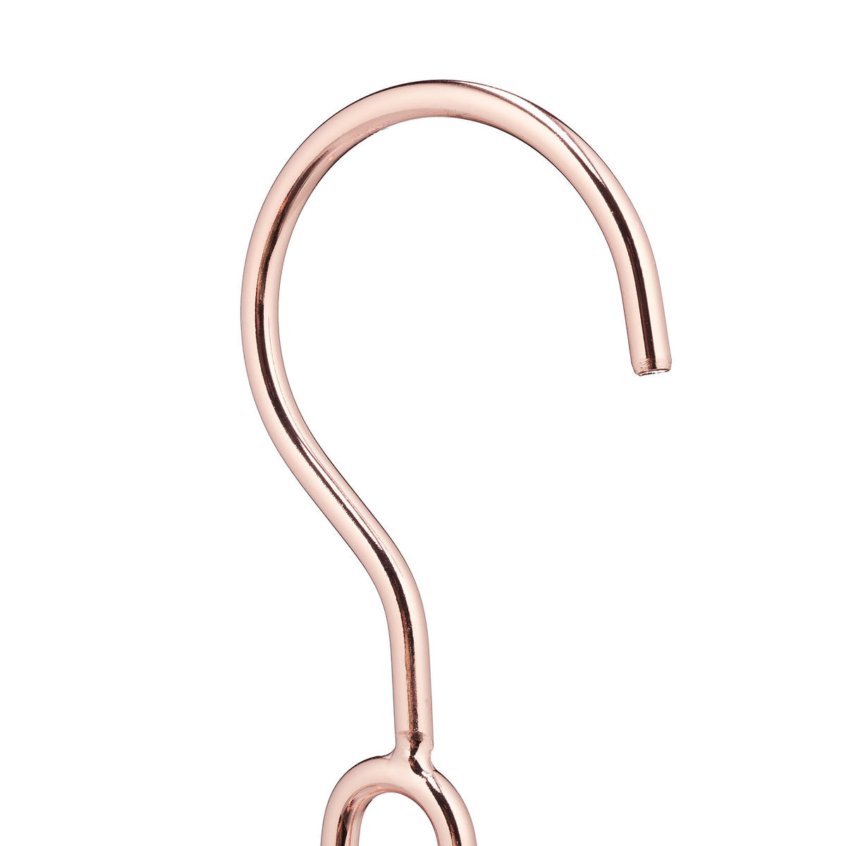 VEŠIAK na tašky - medená, kov (4.5cm) - Relaxdays