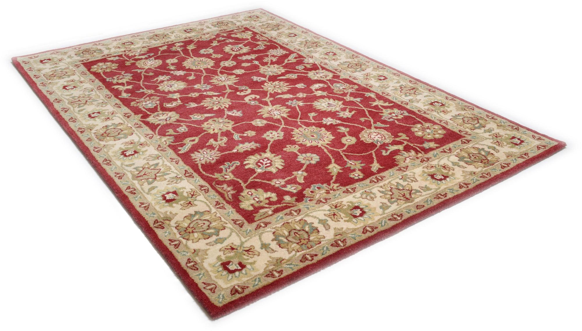 HANDTUFTTEPPICH Royal Ziegler 240x340 cm - Terra cotta, Textil (240/340cm) - THEKO