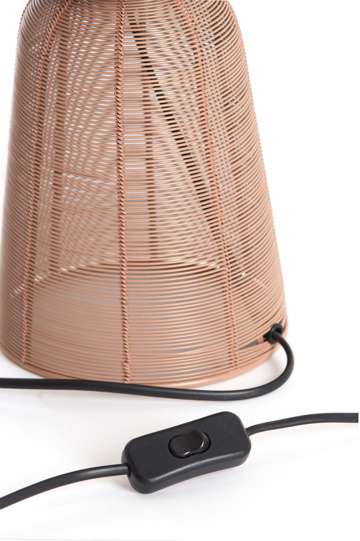 TISCHLAMPE Aboso Orange Ø18/42 cm - Orange, Metall (18/18/42cm) - Light & Living