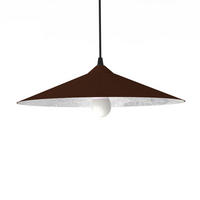 HÄNGELEUCHTE Chapeau - Braun, Metall (40/40/10cm) - Lumicom