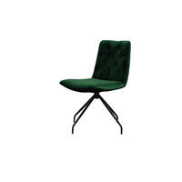 DREHSTUHL NEW CHARME Smaragdgrün Velvet - Smaragdgrün, Textil (52/87/66cm) - KAWOLA