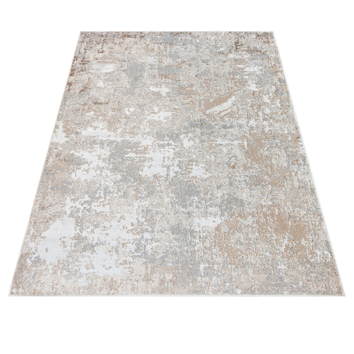 MAZOVIA TEPPICH UD30A - Creme, Blau - 140 x 200 cm - Blau/Creme, Textil (140/200cm) - Mazovia