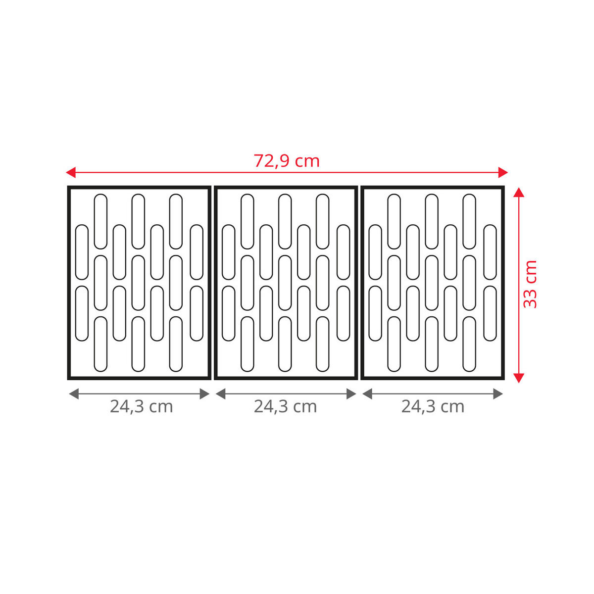 GASGRILL BASIC 6+1 - Schwarz, Metall (141/103/50cm) - TAINO