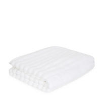 BADETUCH Astri weiß 70/130 cm - Weiß, Textil (70/130cm) - Homla