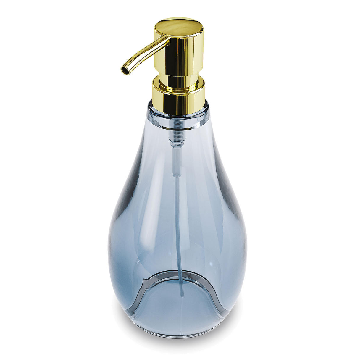 SEIFENSPENDER Droplet, Denim Blau - Blau, Kunststoff (8.26/20.32/8.26cm) - Umbra