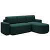 ECKSOFA RUMA - Dunkelgrün (Enjoy 35) - Dunkelgrün, Holzwerkstoff (285/180cm) - Möblo