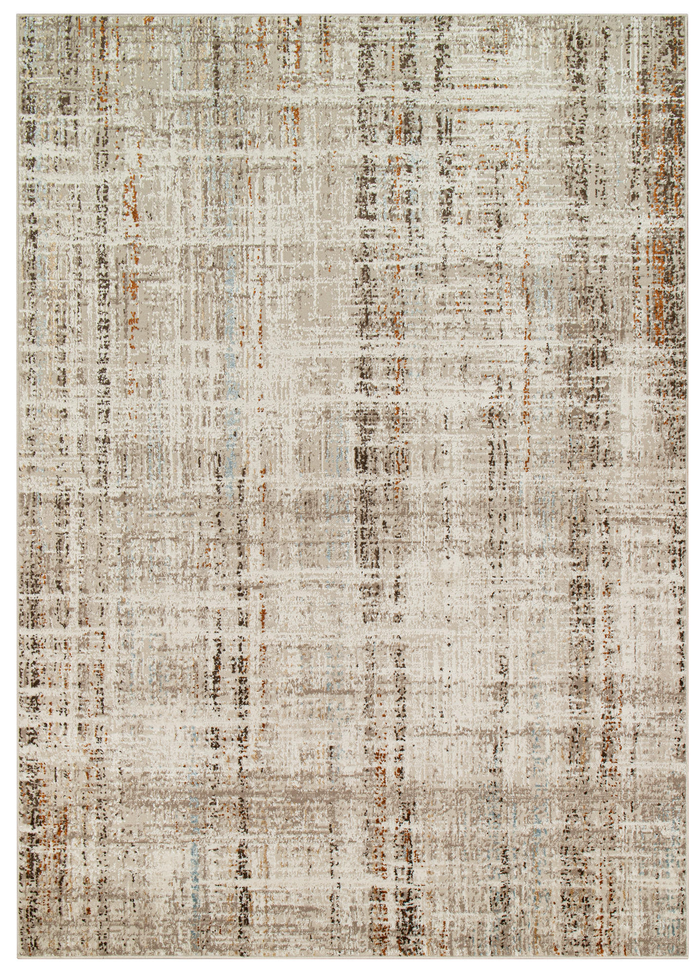 TEPPICH RETRO Weiß 140/200 cm - Weiß, Textil (140/200cm) - Tapiso