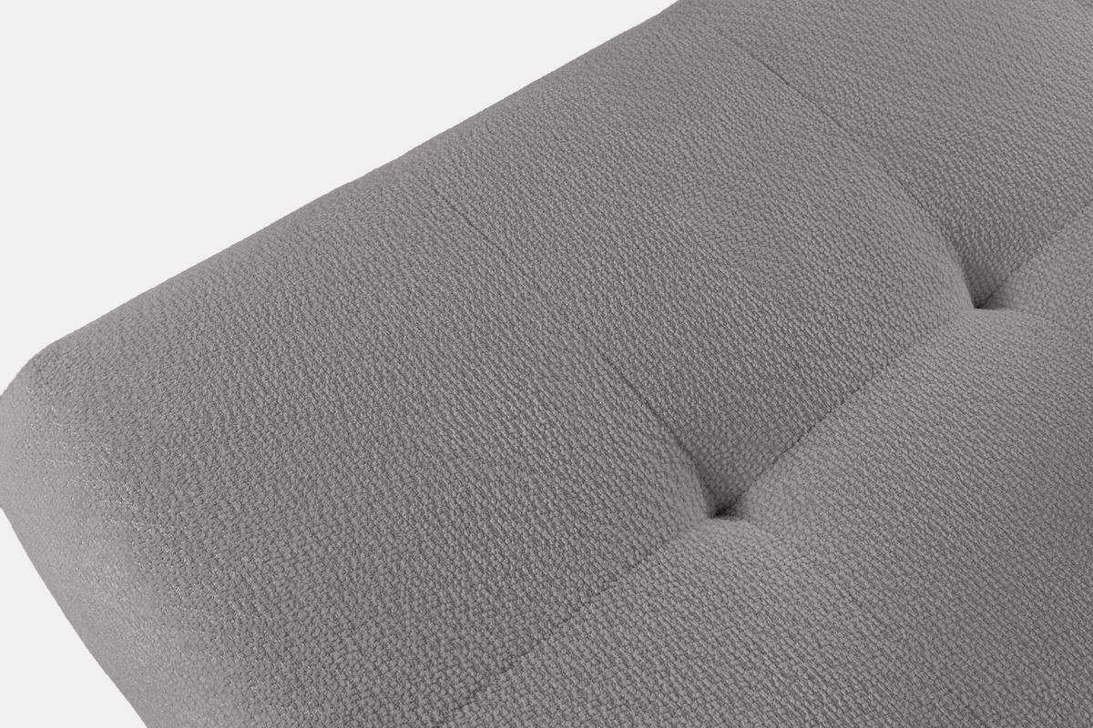 SITZHOCKER ALIGRA, Grau - Grau, Holz/Holzwerkstoff (144/44/95cm) - KONSIMO®