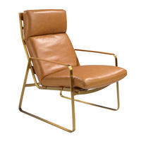 SESSEL Kamel Gold 69/89/101 - Braun, Leder (69/101/89cm) - ANGEL CERDA