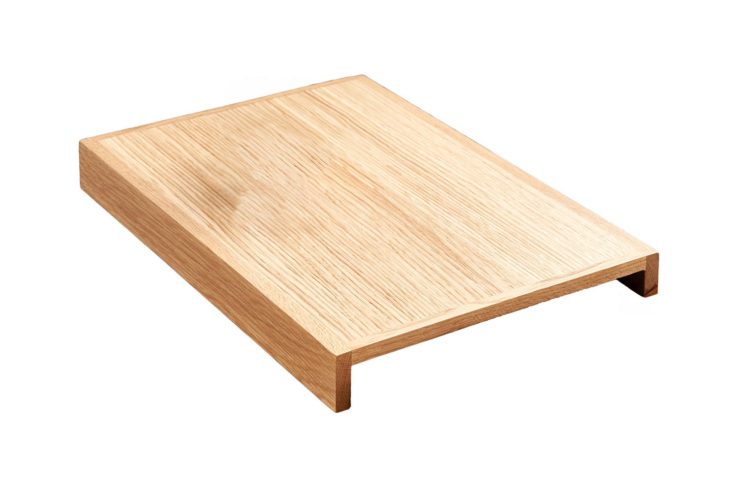 HOLZTABLETT MADELINE Braun Holz - Braun, Holz (27/4/40cm) - KAWOLA