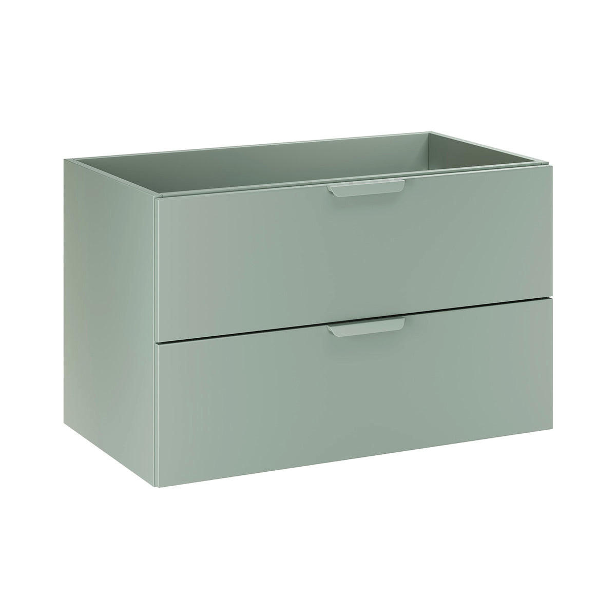 WASCHTISCHUNTERSCHRANK 80cm Oria Grün - Grün, Holzwerkstoff (80/50/45.5cm) - Petits-meubles