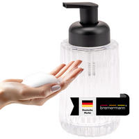 SEIFENSPENDER, weiß - Transparent, Glas (7.5/17/7.5cm) - bremermann