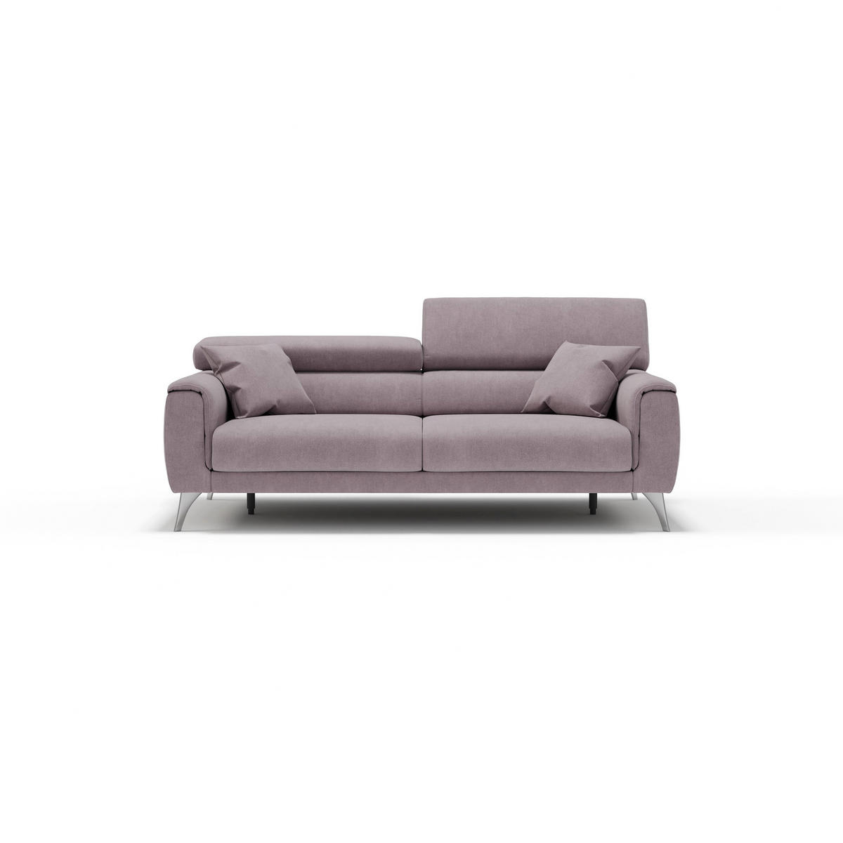 LINEARSOFA Caravaggio - Rosa, Textil (199/73/102cm) - Divani.store